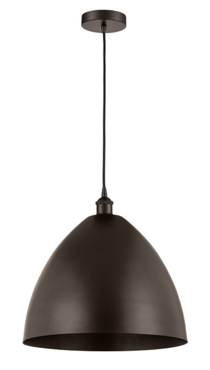 Edison One Light Mini Pendant in Oil Rubbed Bronze (405|6161POBMBD16OB)