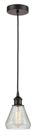 Edison One Light Mini Pendant in Oil Rubbed Bronze (405|6161POBG275)