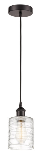 Edison One Light Mini Pendant in Oil Rubbed Bronze (405|6161POBG1113)