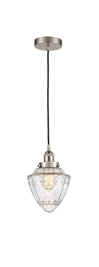 Edison One Light Mini Pendant in Brushed Satin Nickel (405|6161PHSNG6647)