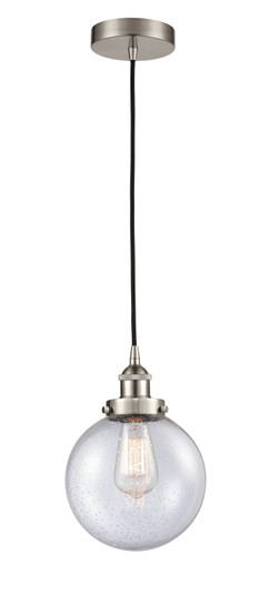 Edison One Light Mini Pendant in Brushed Satin Nickel (405|6161PHSNG2048)