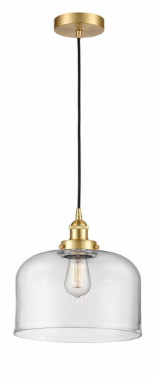 Edison One Light Mini Pendant in Satin Gold (405|6161PHSGG72L)
