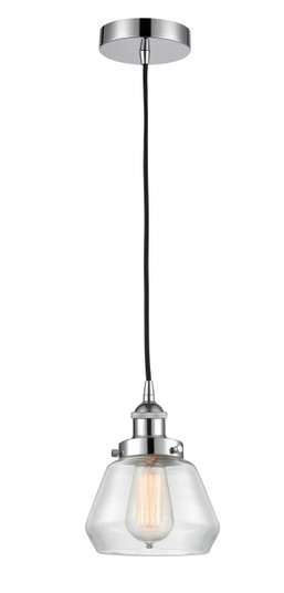 Edison One Light Mini Pendant in Polished Chrome (405|6161PHPCG172)
