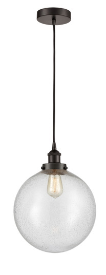 Edison One Light Mini Pendant in Oil Rubbed Bronze (405|6161PHOBG20412)