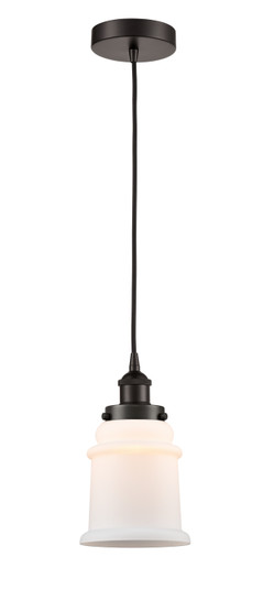 Edison One Light Mini Pendant in Oil Rubbed Bronze (405|6161PHOBG181)
