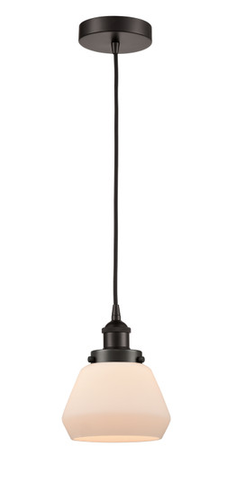 Edison LED Mini Pendant in Oil Rubbed Bronze (405|6161PHOBG171LED)