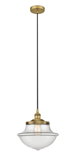 Edison One Light Pendant in Brushed Brass (405|6161PHBBG542) Edison One Light Pendant in Brushed Brass (405|6161PHBBG542)