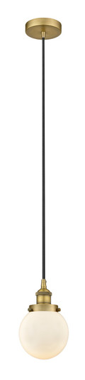Edison One Light Mini Pendant in Brushed Brass (405|6161PHBBG2016)