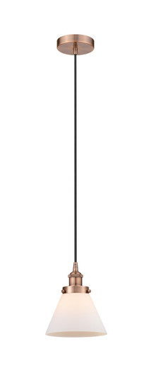 Edison One Light Mini Pendant in Antique Copper (405|6161PHACG41)