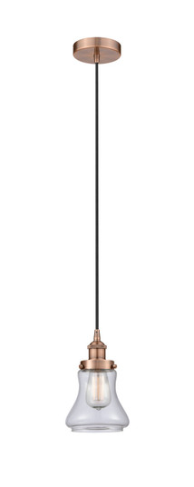 Edison One Light Mini Pendant in Antique Copper (405|6161PHACG192)