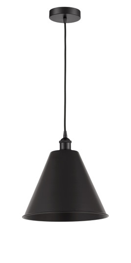 Edison LED Mini Pendant in Matte Black (405|6161PBKMBC12BKLED)