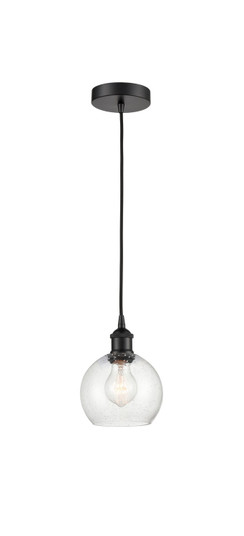 Edison One Light Mini Pendant in Matte Black (405|6161PBKG1246) Edison One Light Mini Pendant in Matte Black (405|6161PBKG1246)