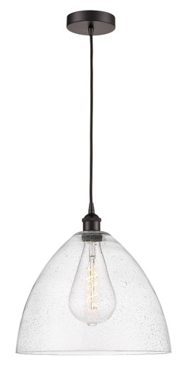 Edison LED Pendant in Brushed Brass (405|6161PBBGBD162LED)