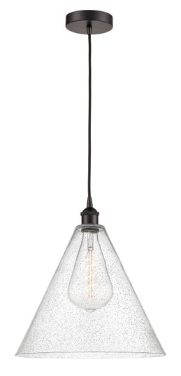 Edison LED Pendant in Brushed Brass (405|6161PBBGBC162LED)