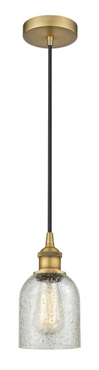 Edison One Light Mini Pendant in Brushed Brass (405|6161PBBG259)
