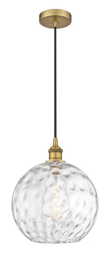 Edison One Light Mini Pendant in Brushed Brass (405|6161PBBG121512)