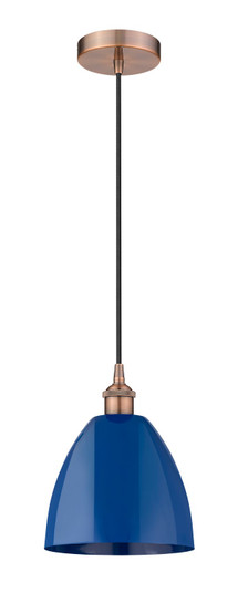 Edison One Light Mini Pendant in Antique Copper (405|6161PACMBD9BL)