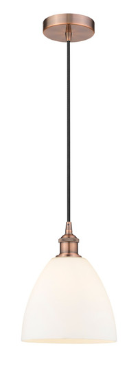 Edison One Light Mini Pendant in Antique Copper (405|6161PACGBD91)