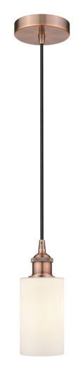 Edison One Light Mini Pendant in Antique Copper (405|6161PACG801)