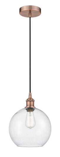 Edison One Light Mini Pendant in Antique Copper (405|6161PACG12410)