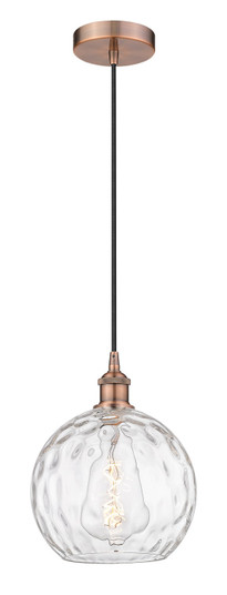 Edison One Light Mini Pendant in Antique Copper (405|6161PACG121510)