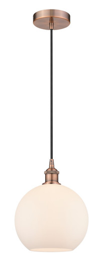 Edison One Light Mini Pendant in Antique Copper (405|6161PACG12110)