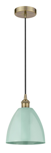 Edison One Light Mini Pendant in Antique Brass (405|6161PABMBD9SF)
