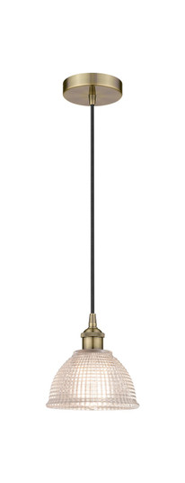 Edison One Light Mini Pendant in Antique Brass (405|6161PABG422)