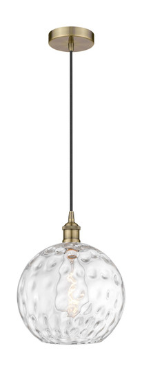 Edison One Light Mini Pendant in Antique Brass (405|6161PABG121512)