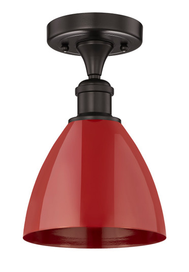 Edison One Light Semi-Flush Mount in Oil Rubbed Bronze (405|6161FOBMBD75RD) Edison One Light Semi-Flush Mount in Oil Rubbed Bronze (405|6161FOBMBD75RD)