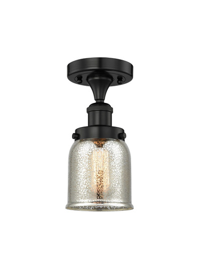 Edison One Light Semi-Flush Mount in Matte Black (405|6161FBKG58)