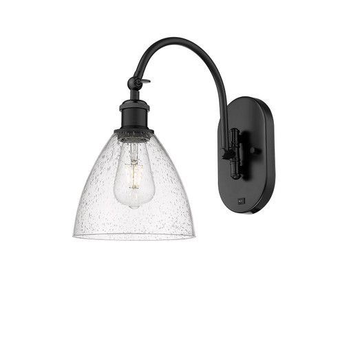 Ballston One Light Swing Arm in Matte Black (405|5181WBKGBD754)