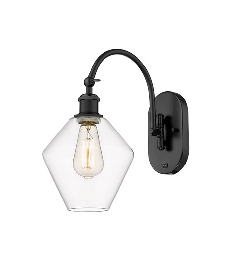 Ballston One Light Wall Sconce in Matte Black (405|5181WBKG6528)