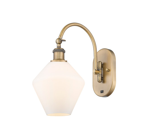 Ballston One Light Wall Sconce in Brushed Brass (405|5181WBBG6518)