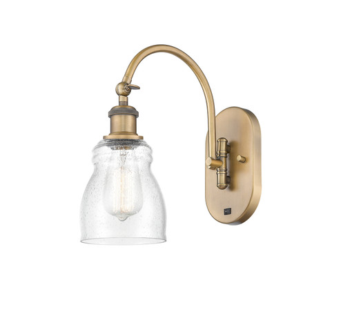 Ballston One Light Wall Sconce in Brushed Brass (405|5181WBBG394)