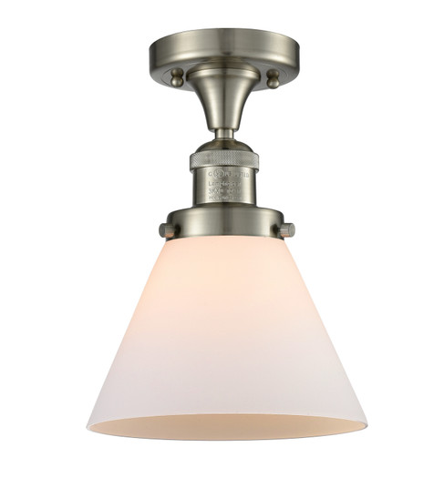 Franklin Restoration One Light Semi-Flush Mount in Brushed Satin Nickel (405|5171CHSNG41)