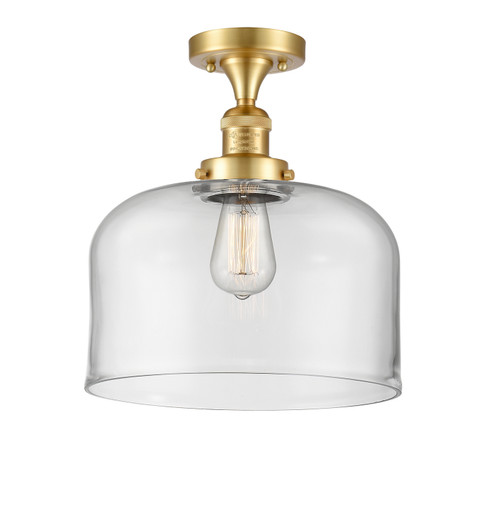 Franklin Restoration LED Semi-Flush Mount in Satin Gold (405|5171CHSGG72LLED)