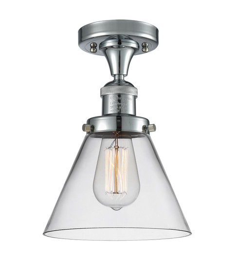 Franklin Restoration One Light Semi-Flush Mount in Polished Chrome (405|5171CHPCG42)