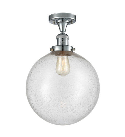 Franklin Restoration One Light Semi-Flush Mount in Polished Chrome (405|5171CHPCG20412)