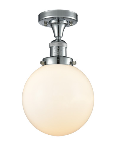 Franklin Restoration One Light Semi-Flush Mount in Polished Chrome (405|5171CHPCG2018)