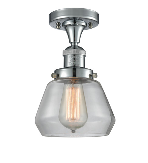 Franklin Restoration One Light Semi-Flush Mount in Polished Chrome (405|5171CHPCG172)