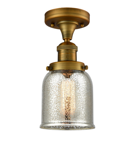 Franklin Restoration One Light Semi-Flush Mount in Brushed Brass (405|5171CHBBG58)