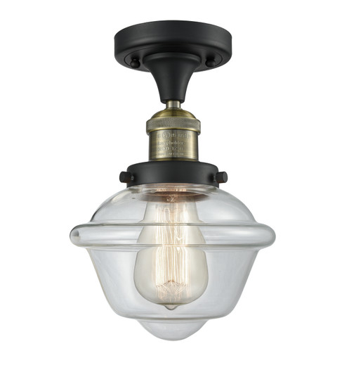 Franklin Restoration LED Semi-Flush Mount in Black Antique Brass (405|5171CHBABG532LED)
