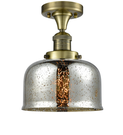 Franklin Restoration LED Semi-Flush Mount in Antique Brass (405|5171CHABG78LED)