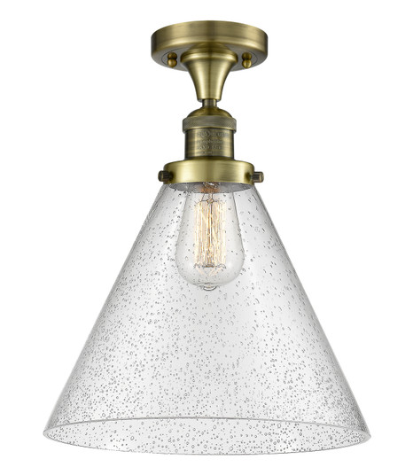 Franklin Restoration LED Semi-Flush Mount in Antique Brass (405|5171CHABG44LLED)