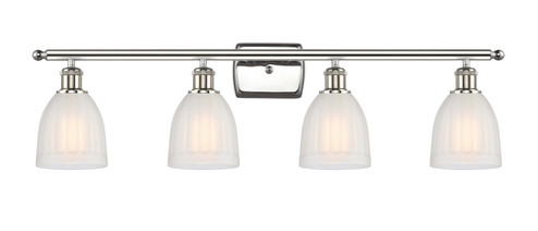 Ballston Four Light Bath Vanity in Polished Nickel (405|5164WPNG441) Ballston Four Light Bath Vanity in Polished Nickel (405|5164WPNG441)