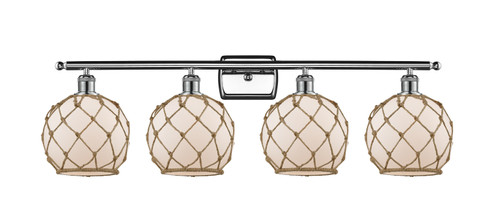 Ballston Four Light Bath Vanity in Polished Chrome (405|5164WPCG1218RB)