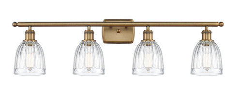 Ballston Four Light Bath Vanity in Brushed Brass (405|5164WBBG442)