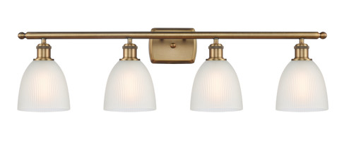 Ballston Four Light Bath Vanity in Brushed Brass (405|5164WBBG381)