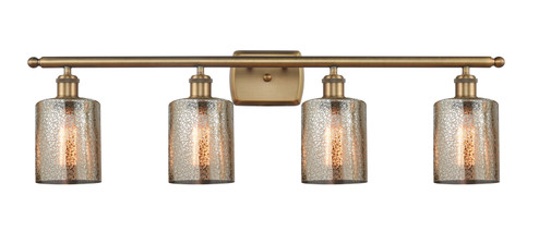 Ballston Four Light Bath Vanity in Brushed Brass (405|5164WBBG116)